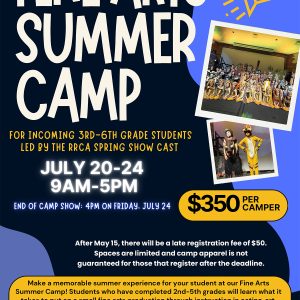 Fine Arts Summer Camp